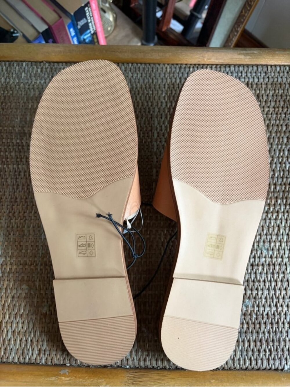 Steve Madden Leather Slide Sandals Camel brown women’s size 11 open toe NEW - Picture 5 of 6
